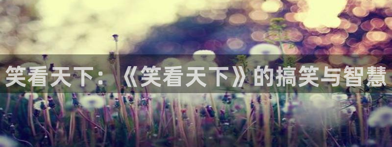 樱花影视下载最新版本：笑看天下：《笑看天下》的搞笑与智慧