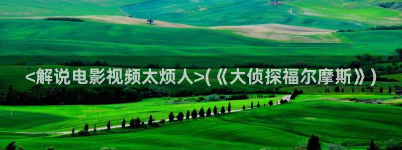 樱花视频.www：<解说电影视频太烦人>(《大侦探福尔摩斯》)